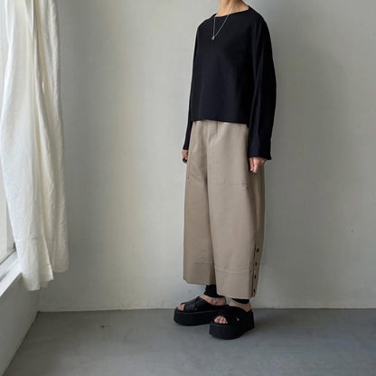 TENNE HANDCRAFTED MODERN オーバーオールパンツ　カーキ