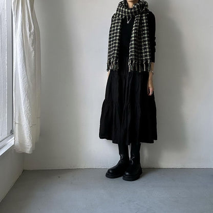 kijinokanosei  hisuiフリンジマフラー