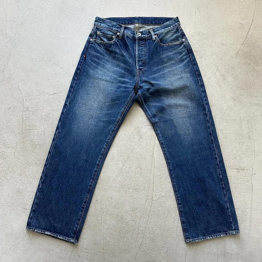 🔵来季分予約受付中🔵R&D.M.Co ストレートデニムパンツ(ヴィンテージライク)