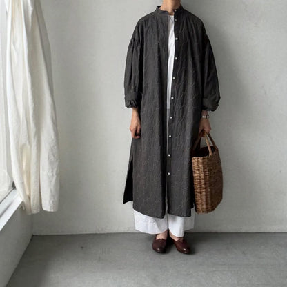 kijinokanosei  フラクタルシャツドレス