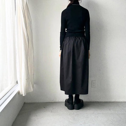 SACUCA  タックギャザースカート