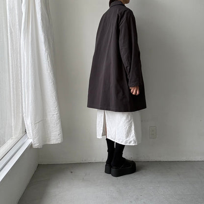 atelier d'antan Godardコットンコート　ダークグレー