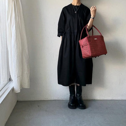 R&D.M.Co タータンチェックグロッサリーボストンバッグ　ロイヤルスチュワート
