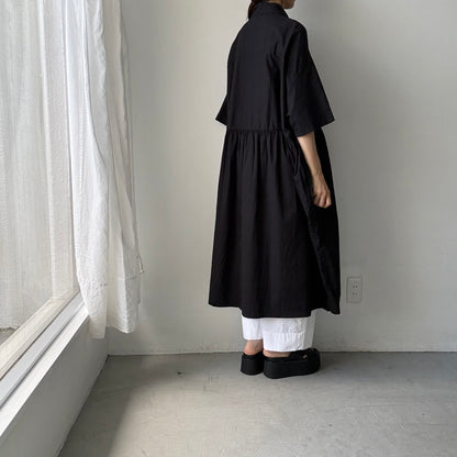 jujudhau  ハーフスリーブドレス