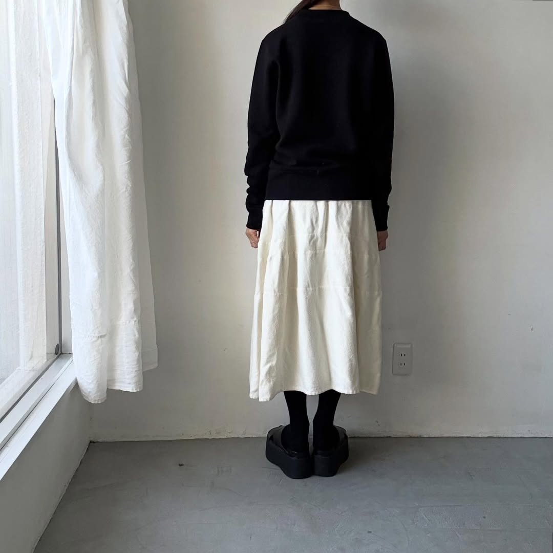 R&D.M.Co  NEVER SAY DIET スウェットシャツ　ブラック