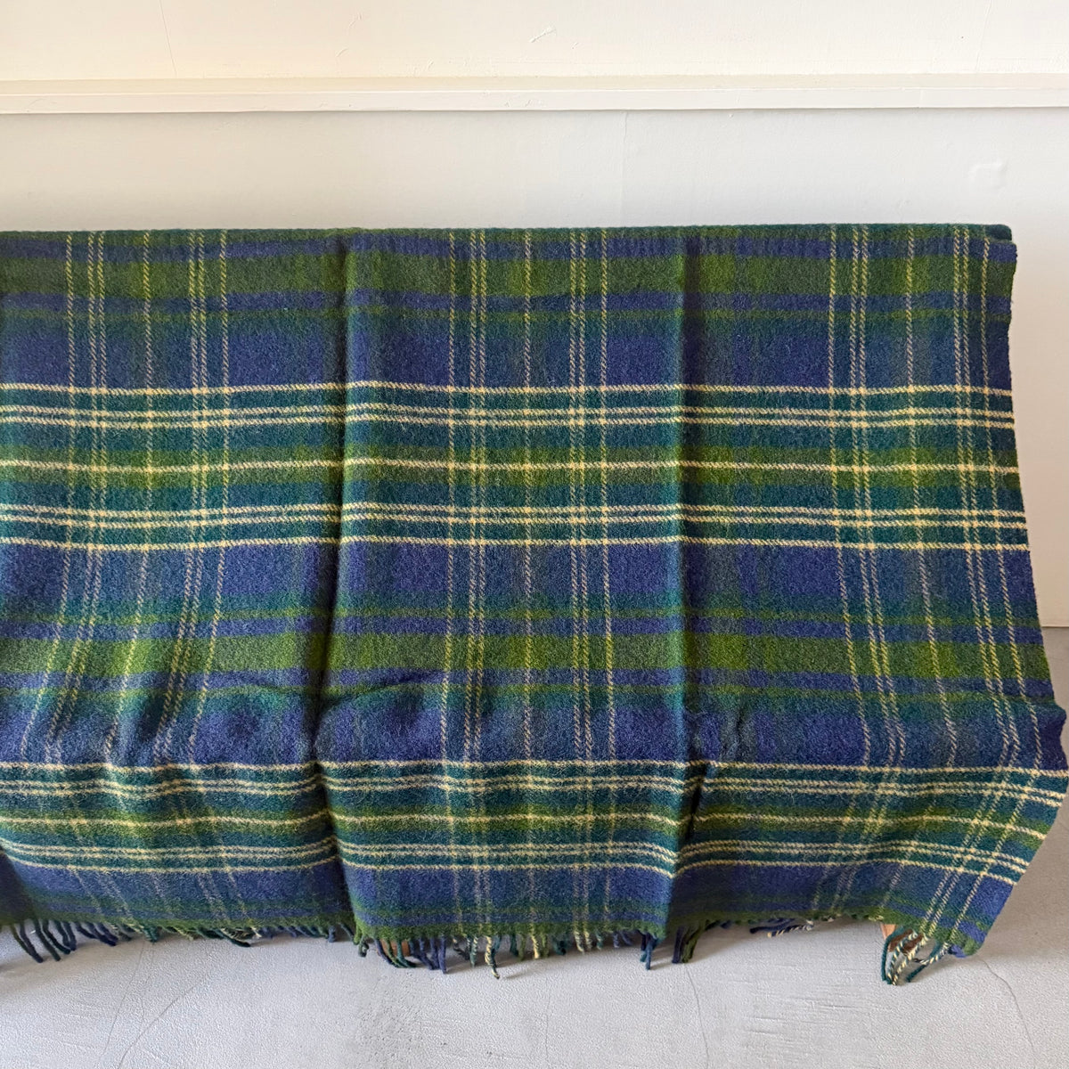 TWEED MILL ウールブランケットForest Tartan