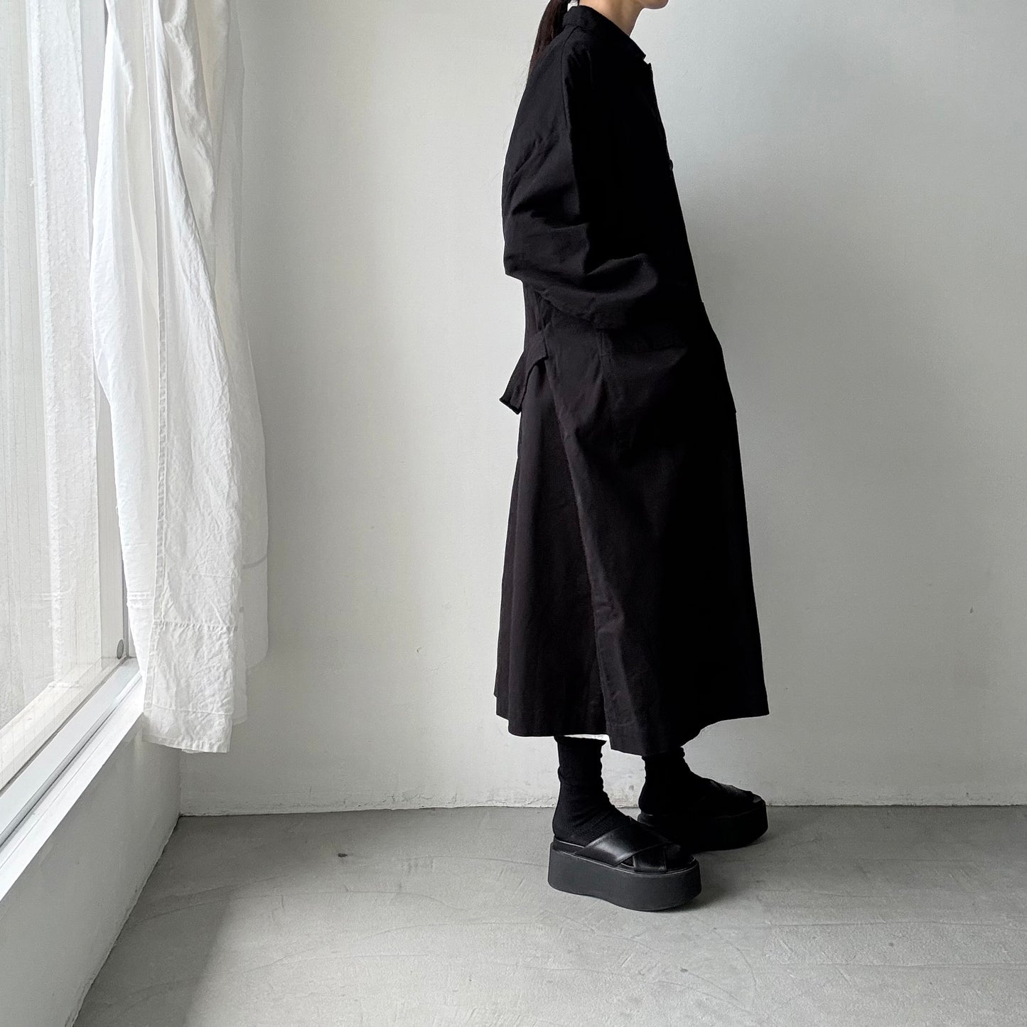 jujudhau デッドストックコットンワークコート