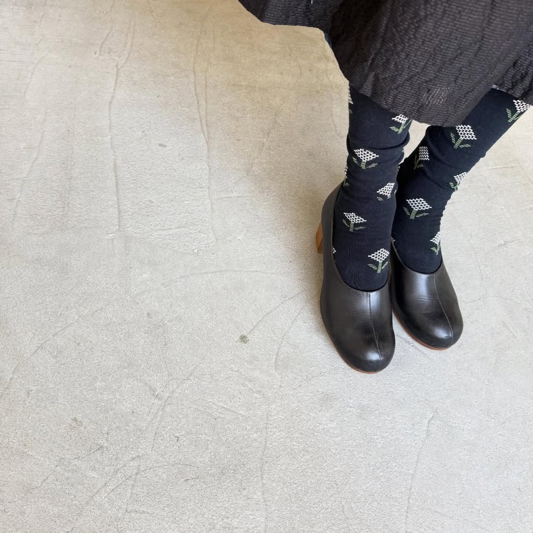 French Bull ジニアオーバーニーソックス　ブラック