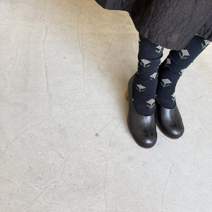 French Bull ジニアオーバーニーソックス　ブラック