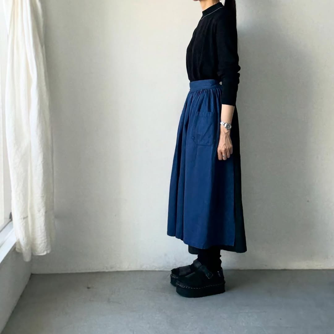 cion  コットンモックネックニット