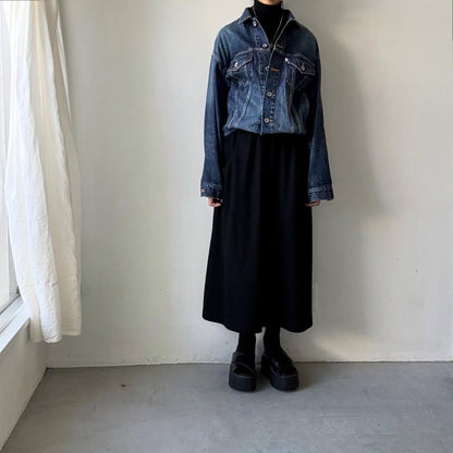 R&D.M.Co  デニムオーバーサイズトラッカージャケット