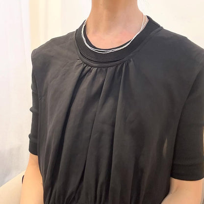 Toile Bijoux ライスパールロングネックレス