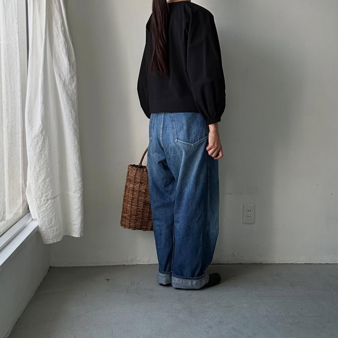 TENNE HANDCRAFTED MODERN ボリュームスリーブプルオーバー