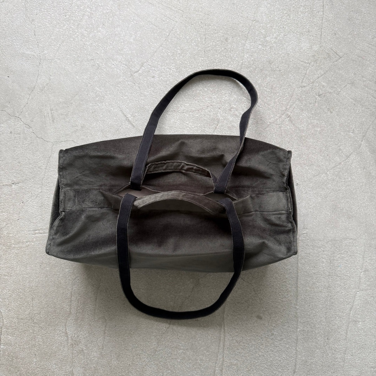 TENNE HANDCRAFTED MODERN ブリスベンモスベルベットボストンバッグ
