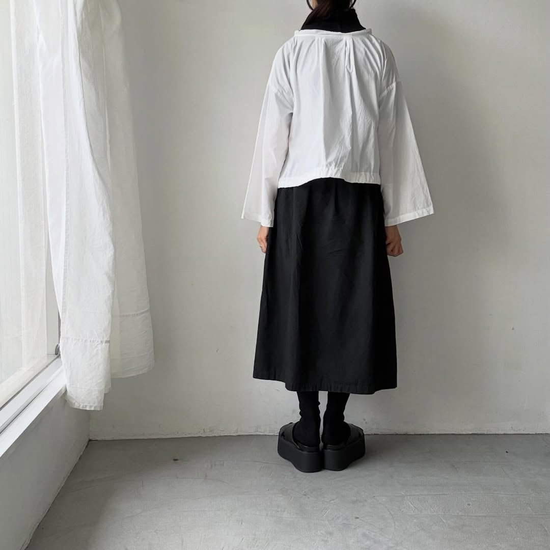 ayanoguchiaya　フリップボウブラウス　ホワイト