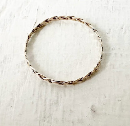 Toile Bijoux 三つ編みリング  12号