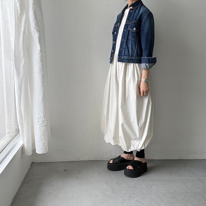 TENNE HANDCRAFTED MODERN バルーンドレス　ベージュ