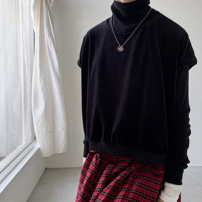 Linenya  ベロアベスト