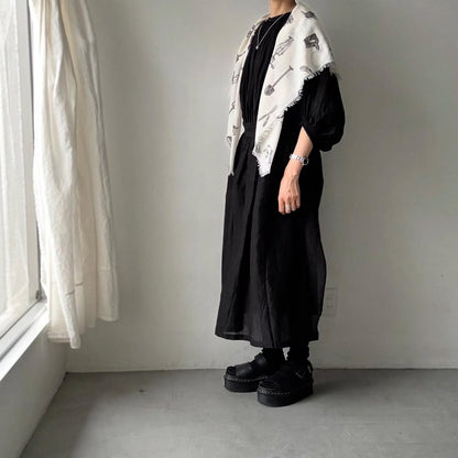 R&D.M.Co  グレートグリーンサムガーゼショール