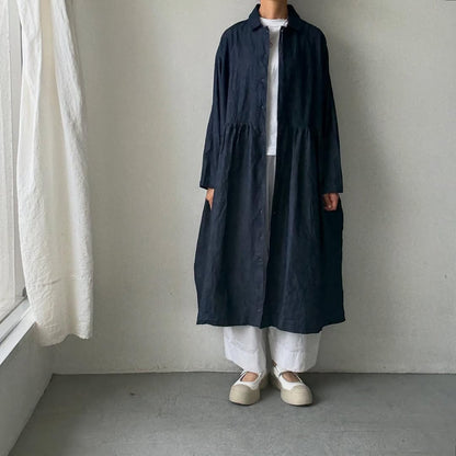jujudhau デニムカラードドレス