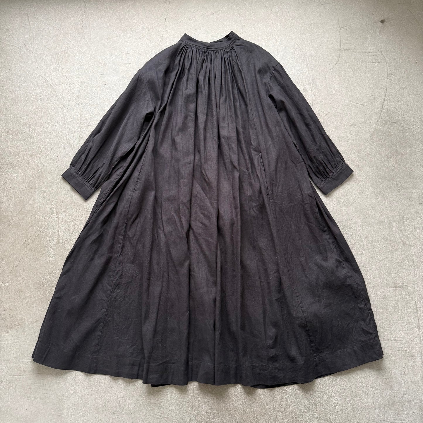 atelier d'antan  Antoineギャザードレス　ブラック