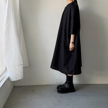 R&D.M.Co  タフタプルオーバードレス