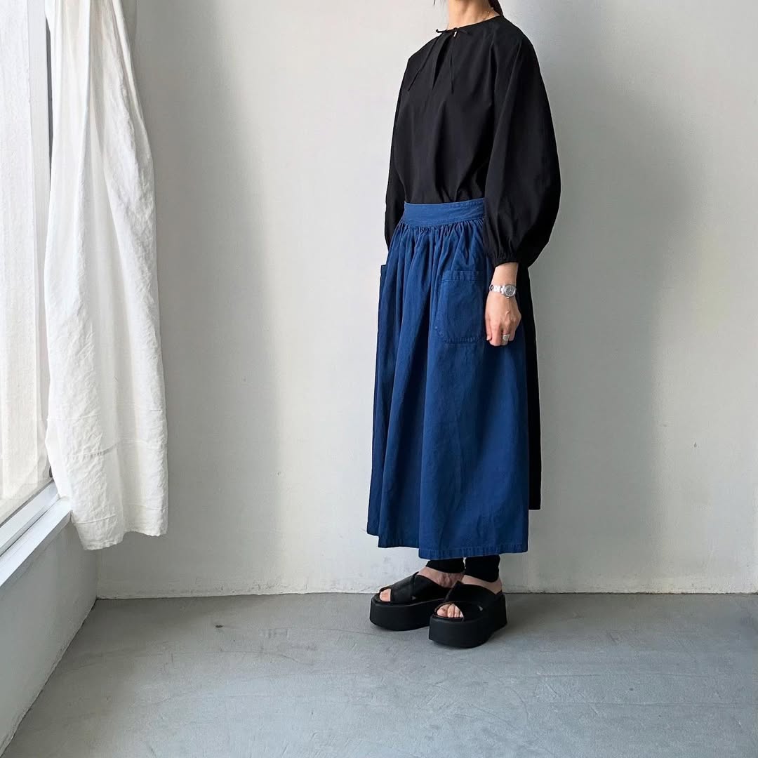 TENNE HANDCRAFTED MODERN ボリュームスリーブプルオーバー