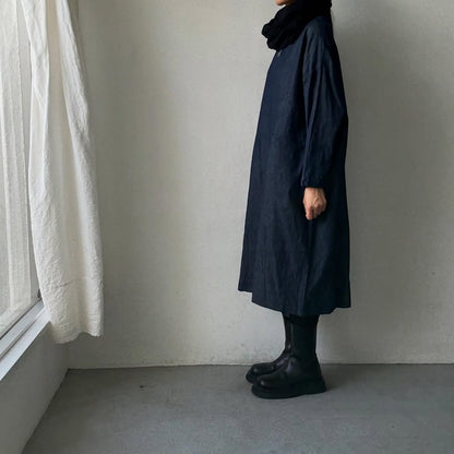 jujudhau デニムイージードレス