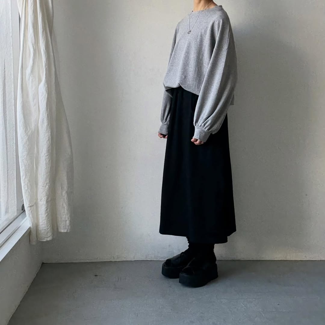 Linenya  バルーンスリーブカットソー