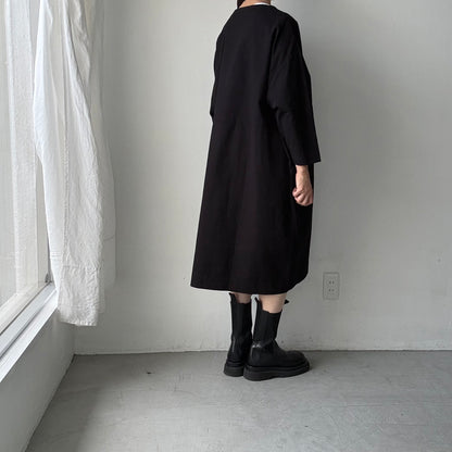 jujudhau デッドストックコットンイージードレス