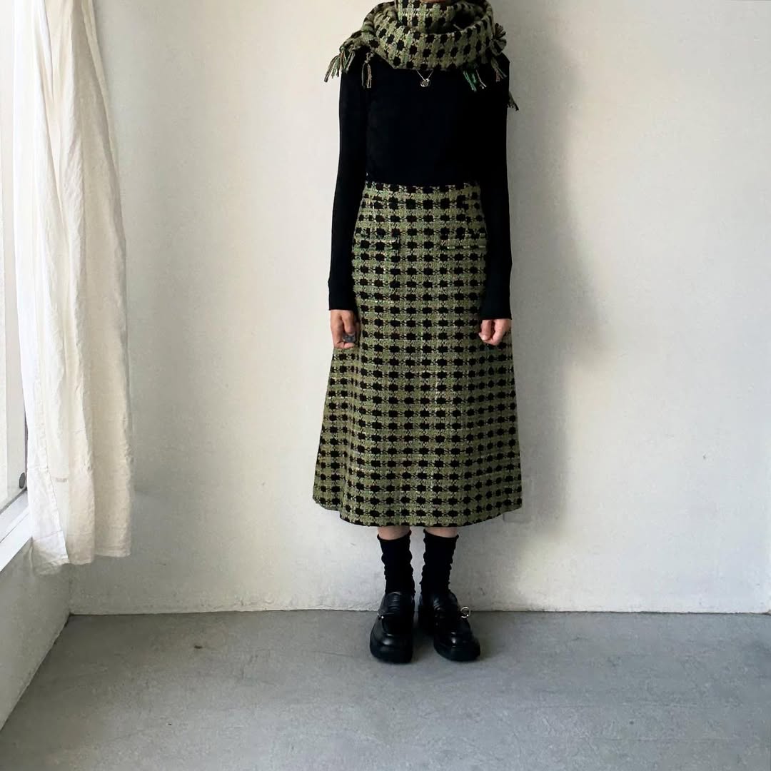 kijinokanosei  hisui  Aラインスカート