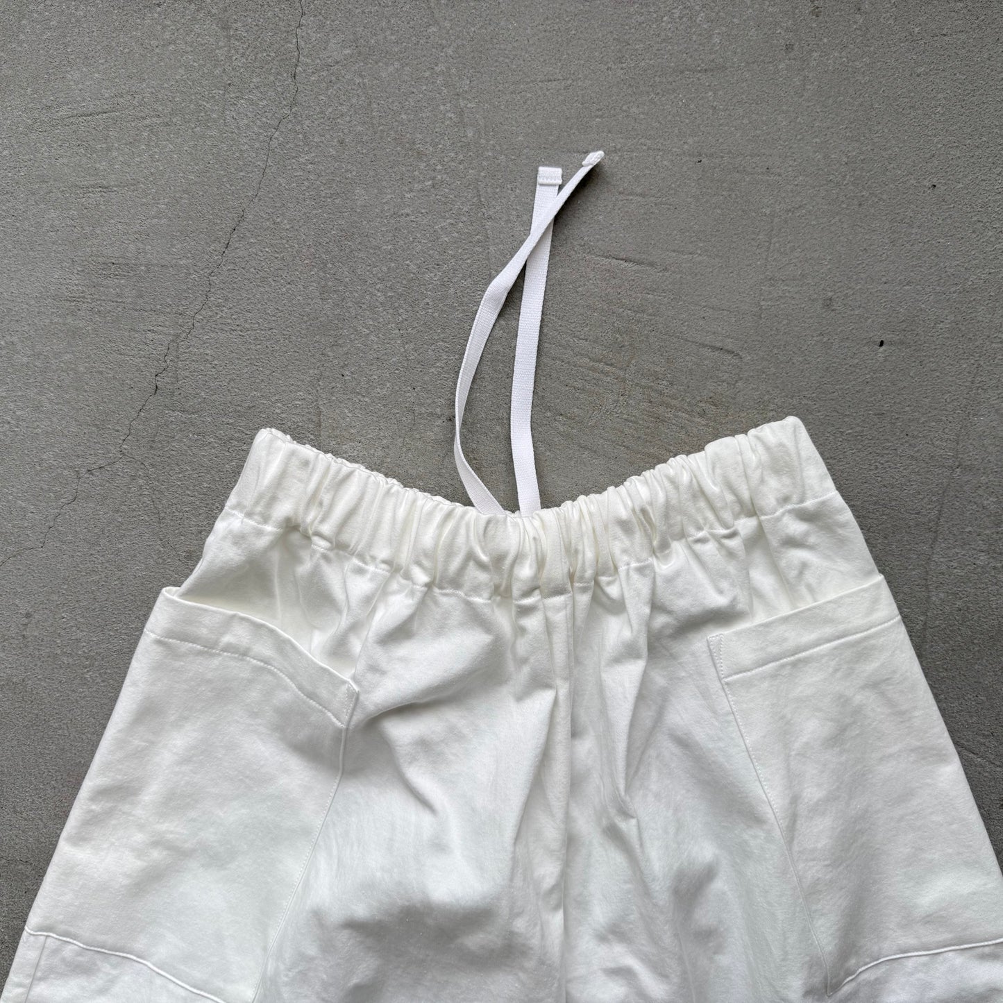 atelier d'antan Perriereコットンワイドパンツ　ホワイトsize 1