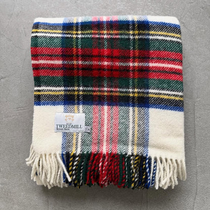 TWEED MILL ウールブランケット　Dress stewart