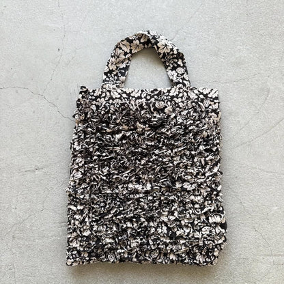 R&D.M.Co  ワイルドベリーリネンフリルトートバッグ