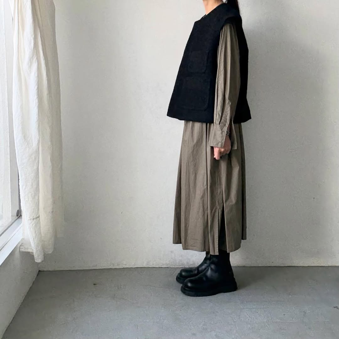 TENNE HANDCRAFTED MODERN アンゴラツイードベスト