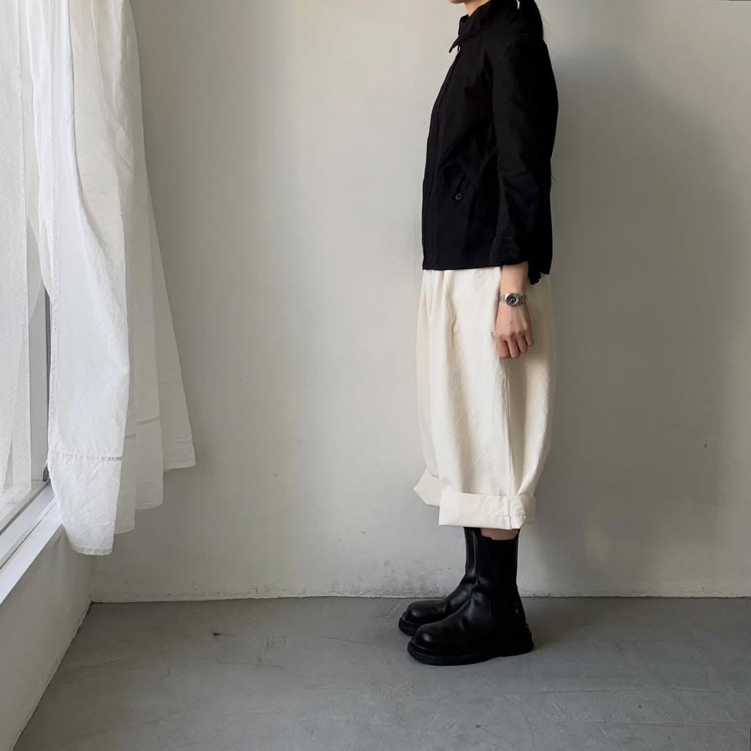 atelier d'antan Perriereコットンワイドパンツ