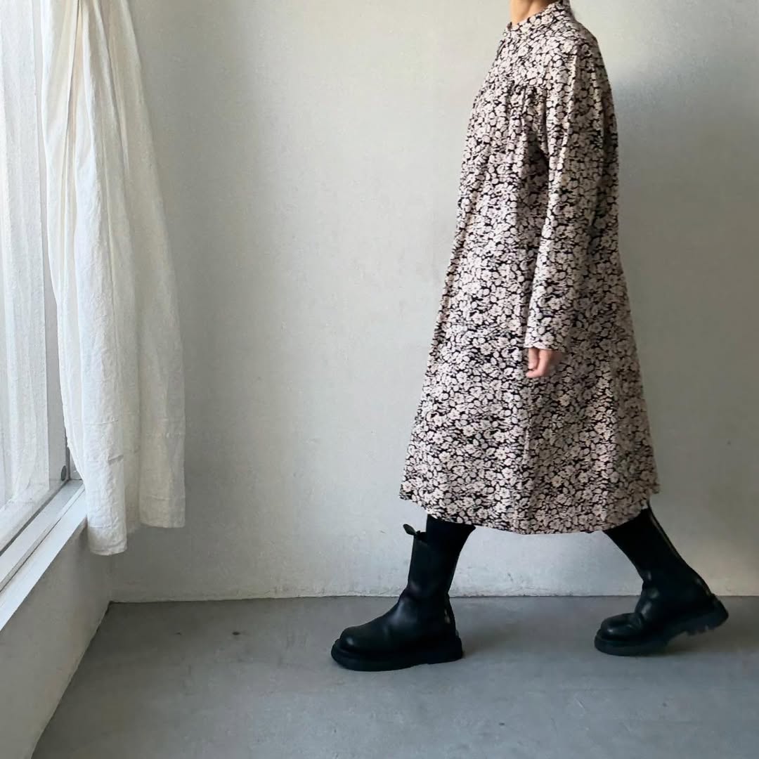 R&D.M.Co  ワイルドベリーヨークギャザーコート
