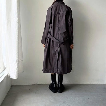 jujudhau  デッドストックコットンワークコート　グレー