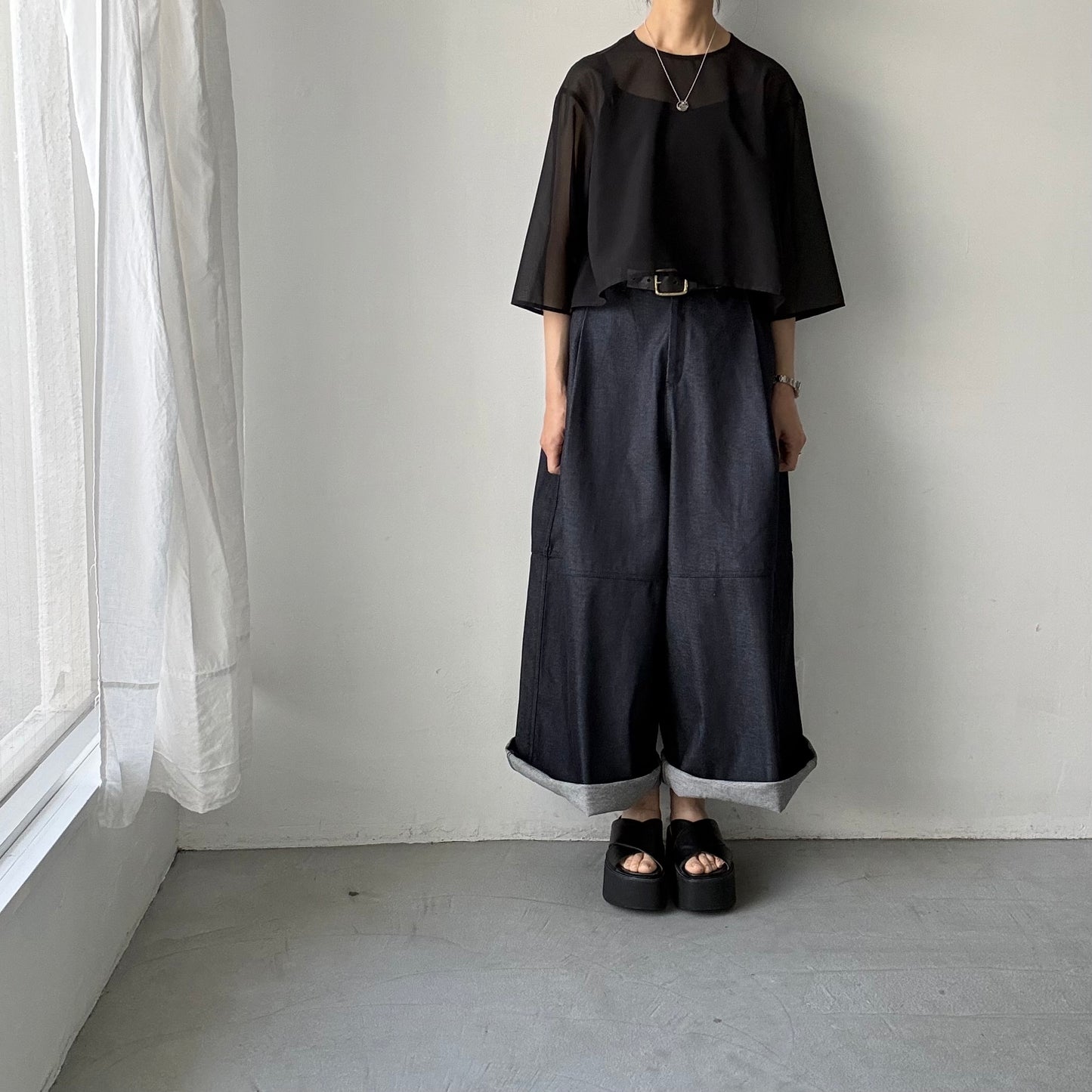 TENNE HANDCRAFTED MODERN デニムドカンパンツ