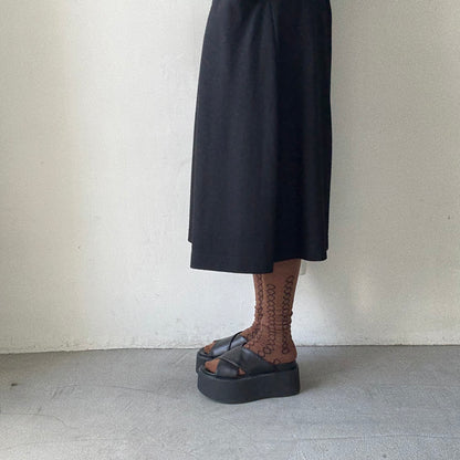 atelier naruse ウールループハイソックス