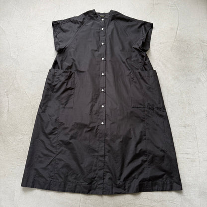 R&D.M.Co シルクコットンラグランハーフスリーブドレス
