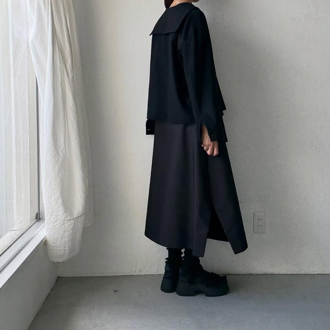 TENNE HANDCRAFTED MODERN カシミアセーラープルオーバー – blanc