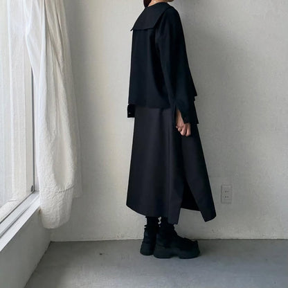 TENNE HANDCRAFTED MODERN カシミアセーラープルオーバー