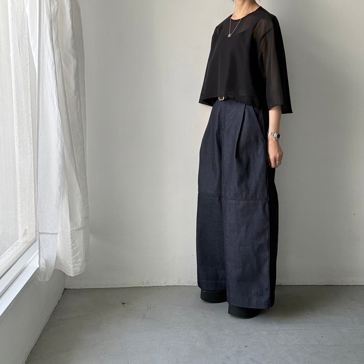 TENNE HANDCRAFTED MODERN デニムドカンパンツ