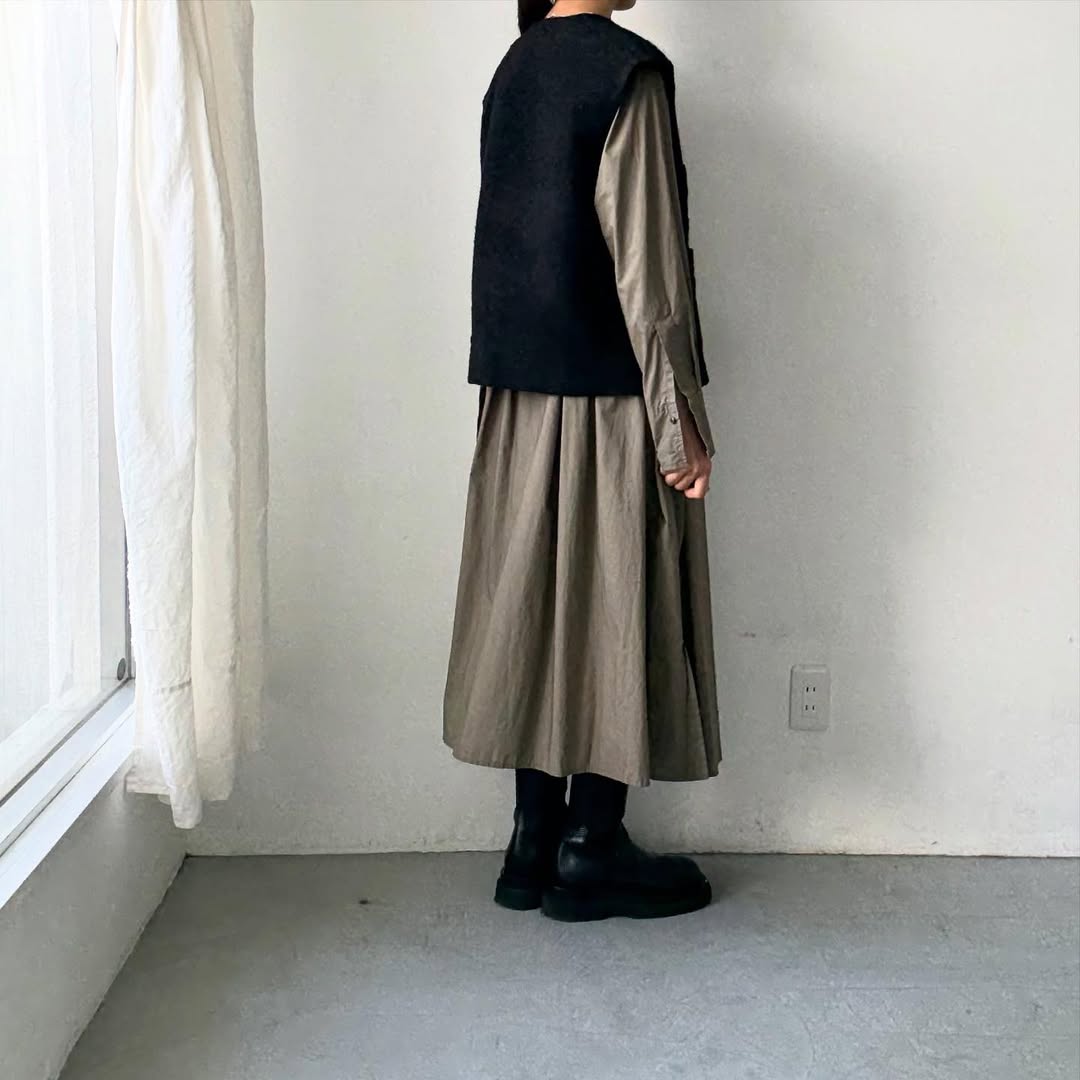 TENNE HANDCRAFTED MODERN アンゴラツイードベスト