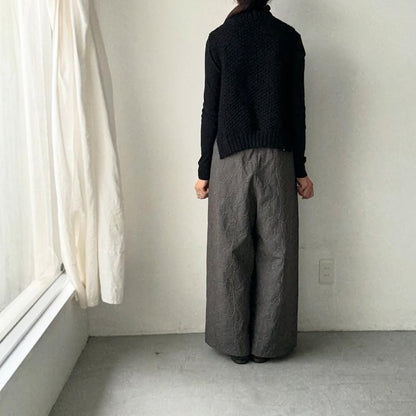 kijinokanosei  フラクタルワイドパンツ