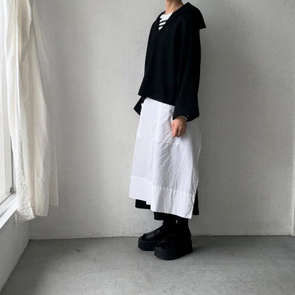 cion  ウール混セーラープルオーバー