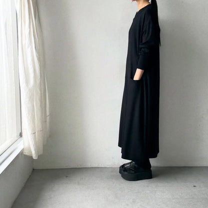 atelier naruse  スムースウールコクーンワンピース　size2