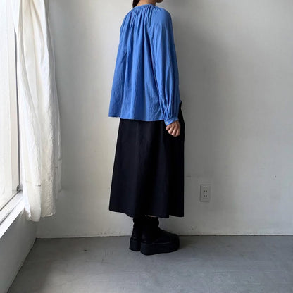atelier naruse  コットンギャザーブラウス