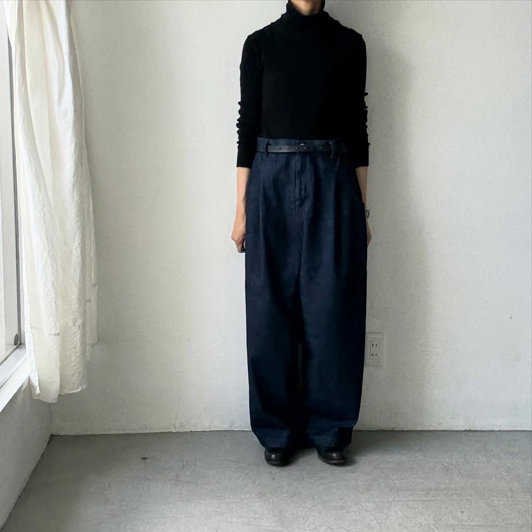 atelier naruse ギボシミドルベルト　ブラック